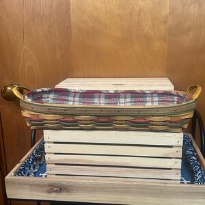 Longaberger Harvest Blessing Bread Basket